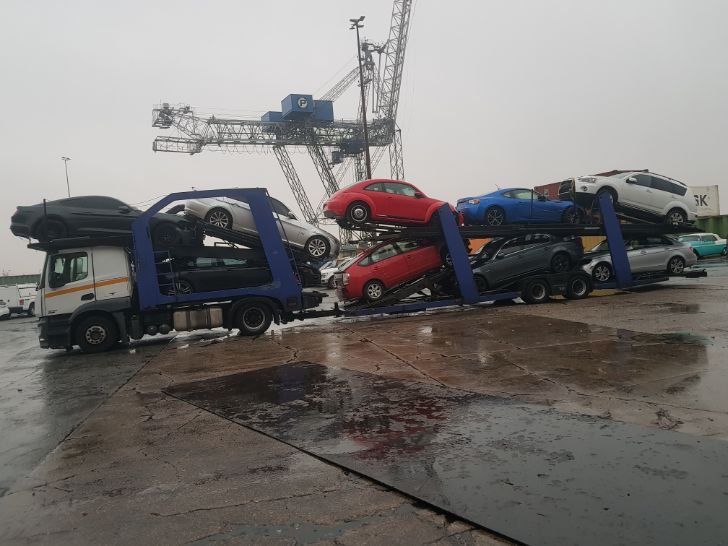 Transport z Bremerhaven