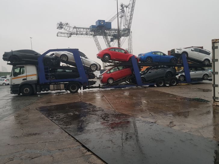 Transport z Bremerhaven