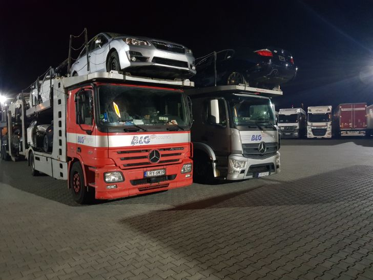 Transport z Bremerhaven