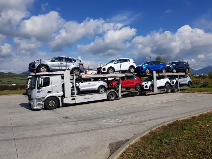 Transport z Bremerhaven