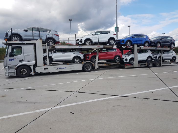 Transport z Bremerhaven