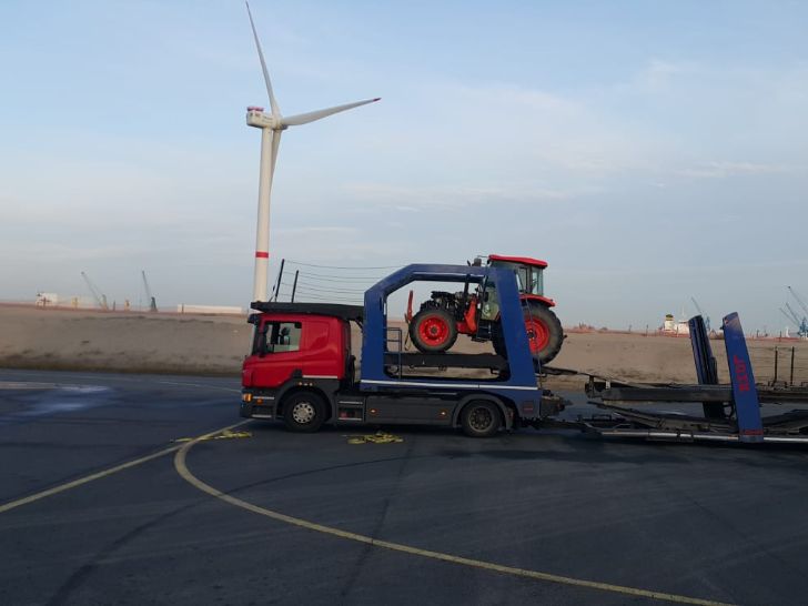 Transport z Bremerhaven